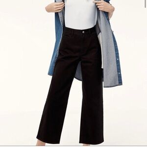 Wilfred Free Ashika Carpenter Wide/Straight leg Pants (size 8)